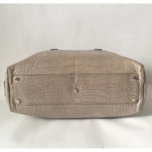 Calvin Klein Collection Crocodile Weekender - Picture 4 of 12